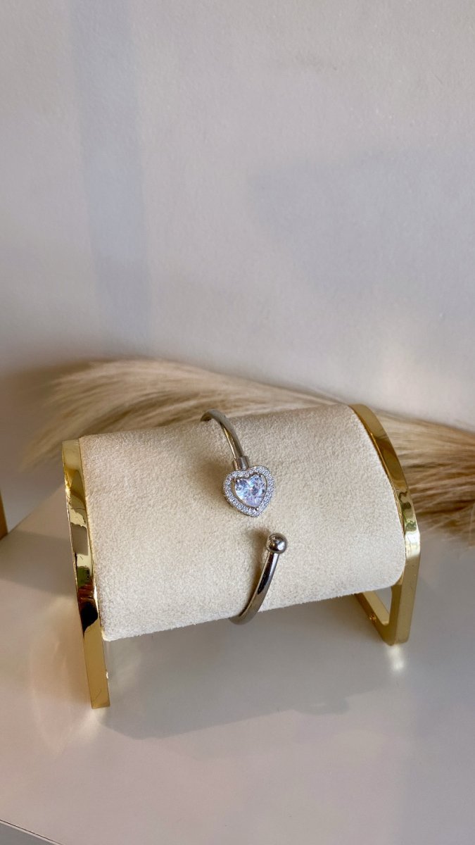 Bracelete fino prata